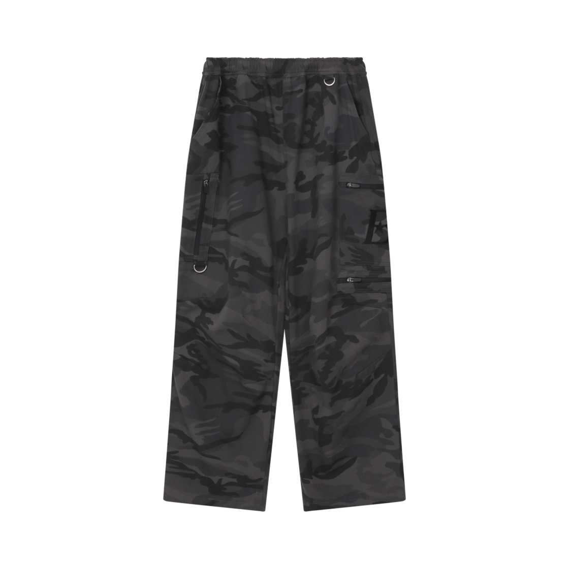 BP24FW-UBCA7 BAUF B Star Cargo Pants Black Camo