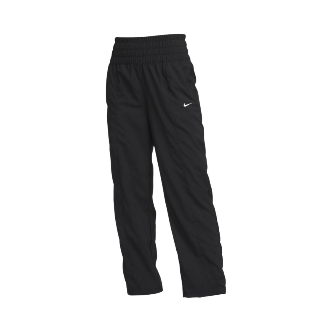 (W) 나이키 드라이핏 원 울트라 하이 웨이스트 팬츠 블랙 - 아시아((W) Nike Dri-Fit One Ultra High Waisted Pants Black - Asia) - 1