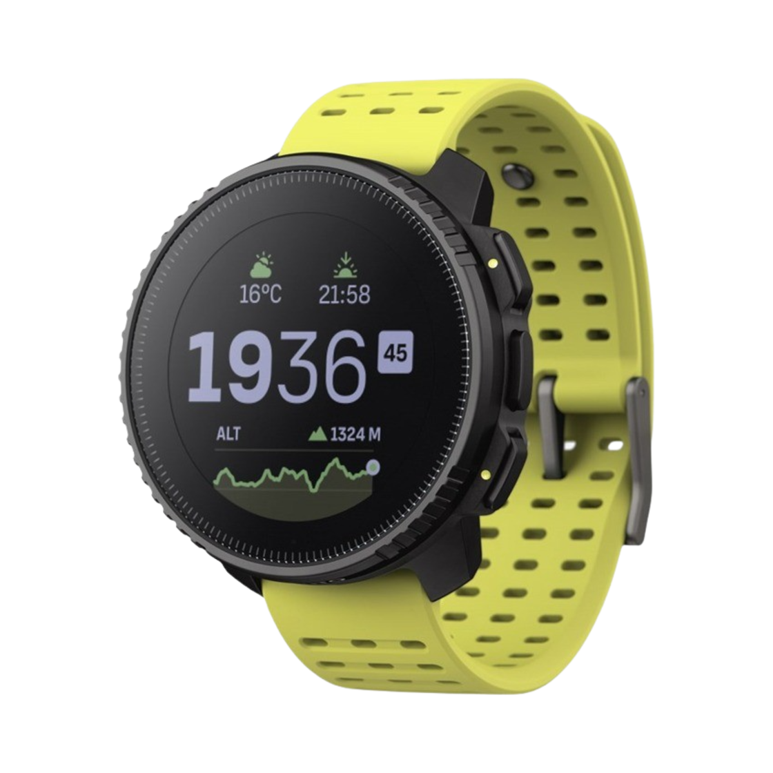 순토 버티컬 49mm 스테인리스 스틸 블랙 라임 (국내 정식 발매 제품)(Suunto Vertical 49mm Stainless Steel Black Lime (Korean Ver.)) - 1