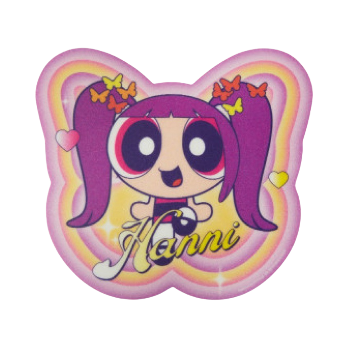 - Newjeans x The Powerpuff Girls Mouse Pad Hanni