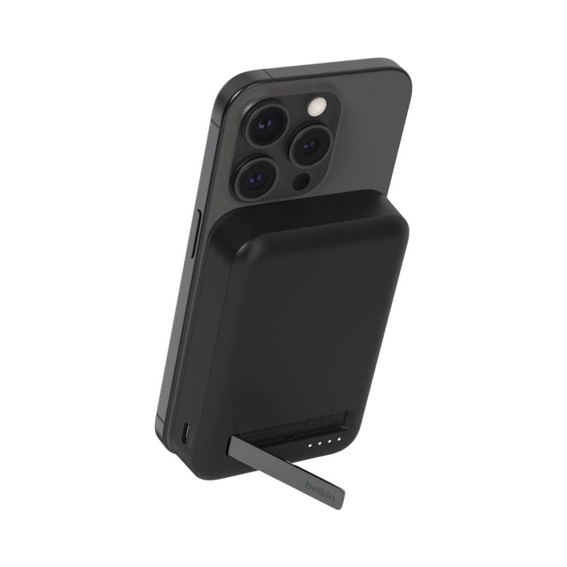 BPD008btBK Belkin 10000mAh Qi2 15W Magnetic Wireless Charging Battery BPD008bt Black - 대표 이미지 #1