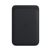 Apple iPhone Leather Wallet with MagSafe Midnight