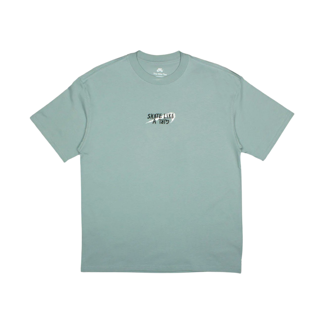 나이키 x 스케이트 라이크 어 걸 SB 맥스90 스케이트 티셔츠 더스티 세이지 - US/EU(Nike x Skate Like a Girl SB Max90 Skate T-Shirt Dusty Sage - US/EU) - 1