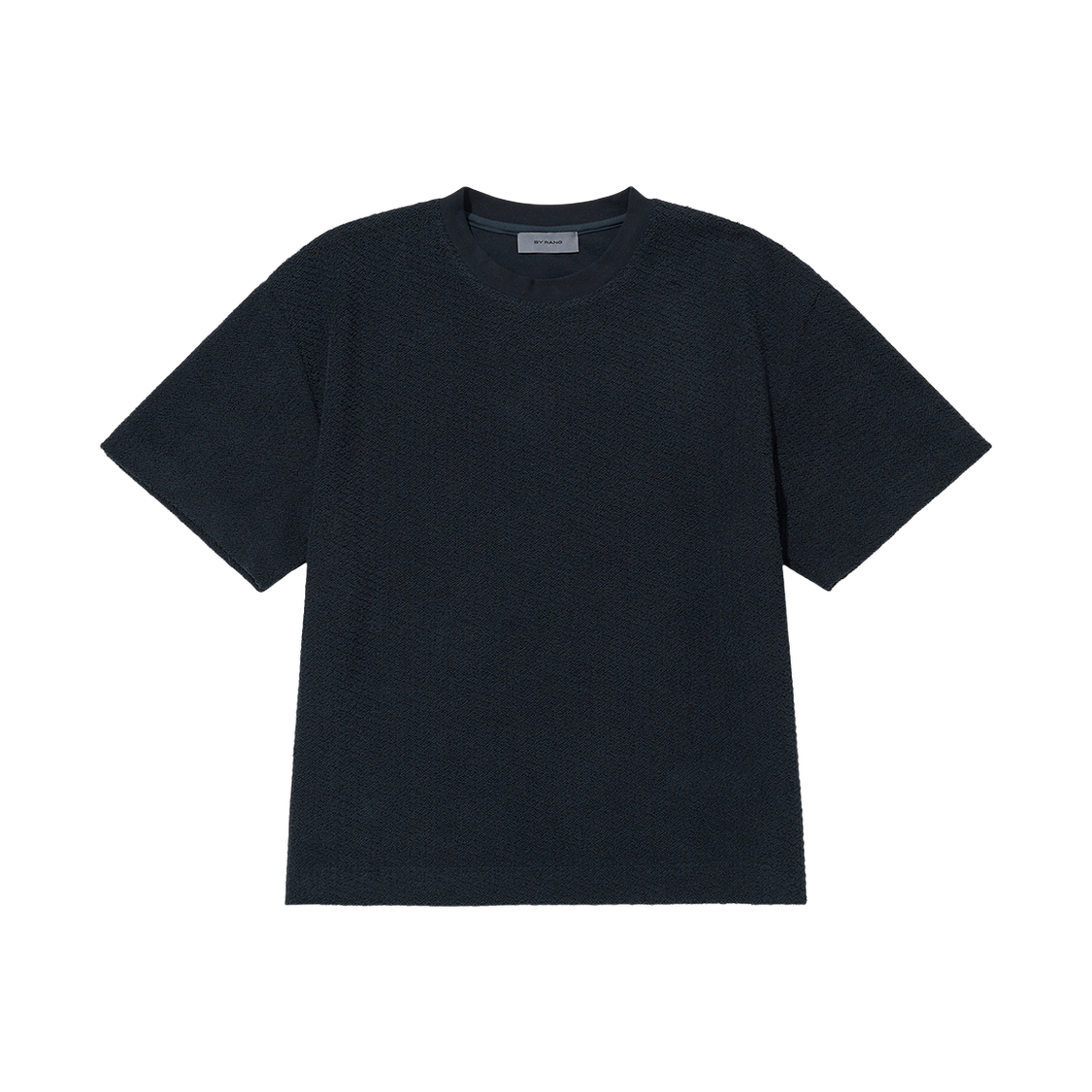 BR003CTT0001C01 BY RANG Cotton Terry T-Shirt Navy