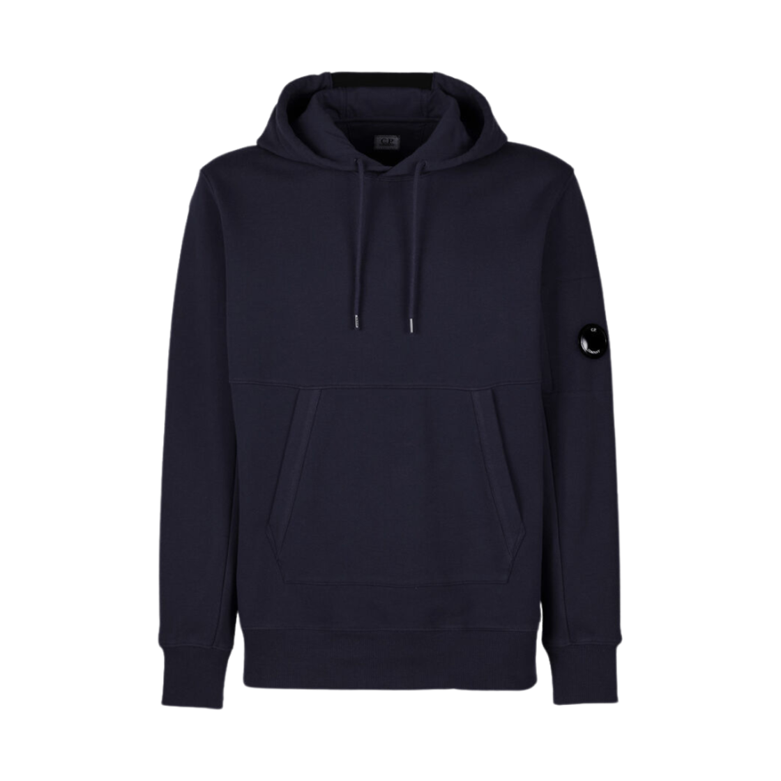 C.P. 컴퍼니 다이애그널 레이즈드 플리스 후드 스웨트셔츠 네이비 - 23SS(C.P. Company Diagonal Raised Fleece Hooded Sweatshirt Navy - 23SS) - 1