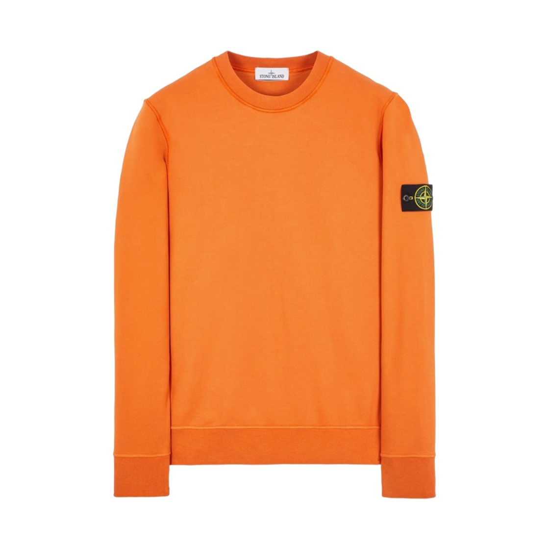 스톤 아일랜드 63051 코튼 플리스 가먼트 다이드 스웨트셔츠 시에나 브라운 - 23SS(Stone Island 63051 Cotton Fleece Garment Dyed Sweatshirt Sienna Brown - 23SS) - 1