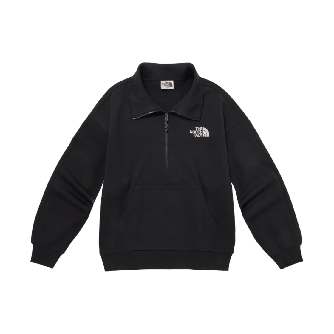 NM5MQ01L The North Face White Label Comfy Half Zip Sweatshirts Black