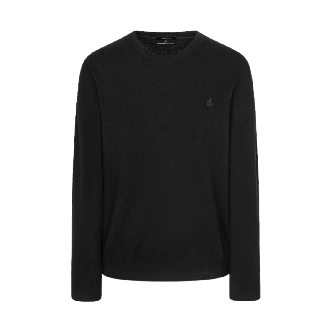 BC4851E015 Beanpole Wool Cashmere Mixed Round Knit Black