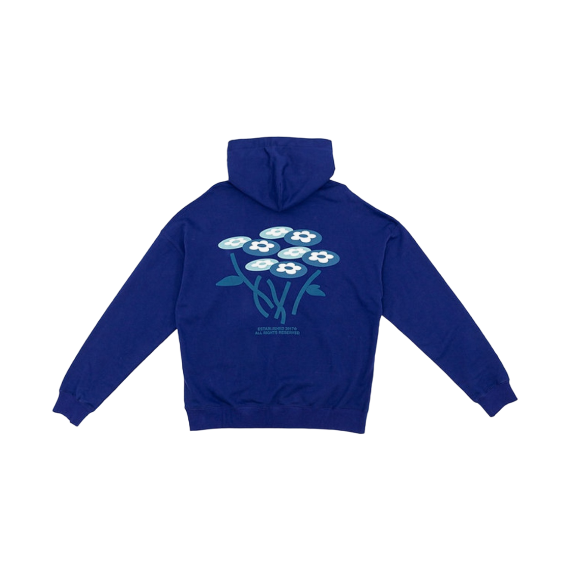 반디 더 핑크 클래식 플라워 후드 네이비