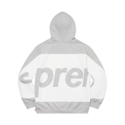 Supreme Big Logo Hooded Sweatshirt Heather Grey - 21SS