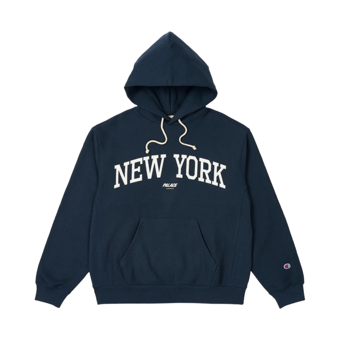 - Palace Champion Shop Hood New York Navy - 23FW