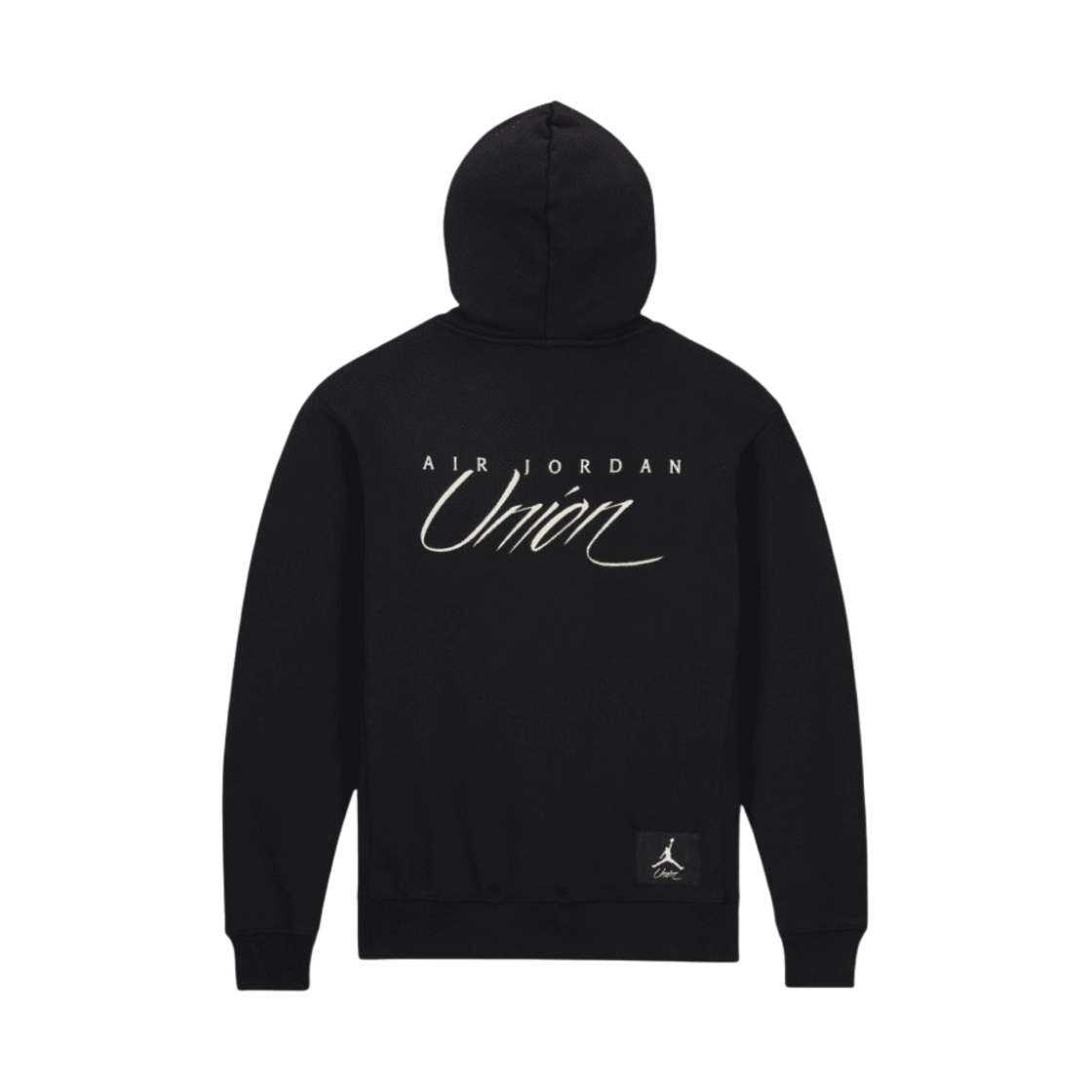 조던 x 유니온 플리스 후드 블랙 - 아시아(Jordan x Union Fleece Hoodie Black - Asia)