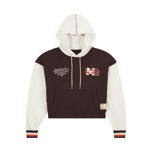 (W) Jordan x Maison Chateau Rouge Fleece Top Brown Basalt Sail - Asia