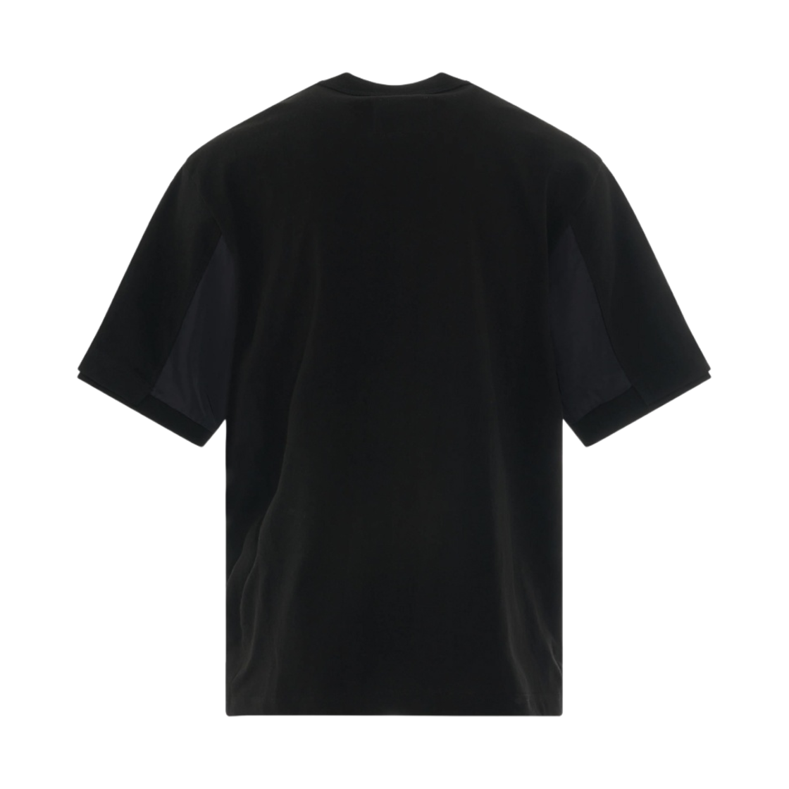 사카이 코튼 트윌 로고 자수 포켓 티셔츠 블랙(Sacai Cotton Twill Logo Embroidered Pocket T-Shirt Black) - 2