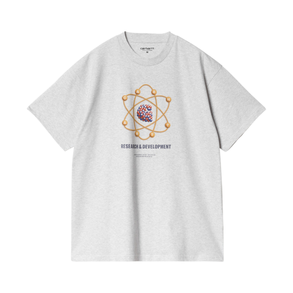 칼하트 WIP R&D 티셔츠 애쉬 헤더(Carhartt WIP R&d T-Shirt Ash Heather)