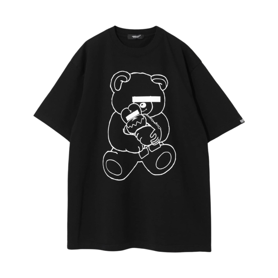 언더커버 x 바운티 헌터 티셔츠 블랙(Undercover x Bounty Hunter T-Shirt Black)