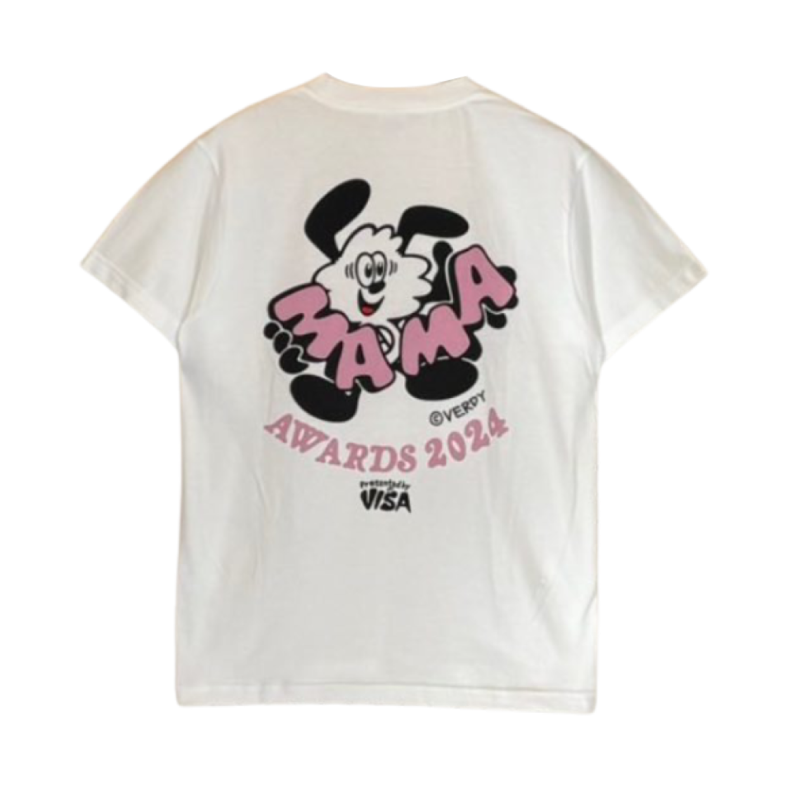베르디 x 2024 마마 티셔츠 화이트(Verdy x 2024 MAMA T-Shirt White)