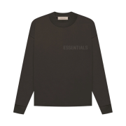 Essentials Long Sleeve T-Shirt Off Black - 22FW