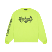 Project G/R Metalic Logo Long Sleeve T-Shirts Neon