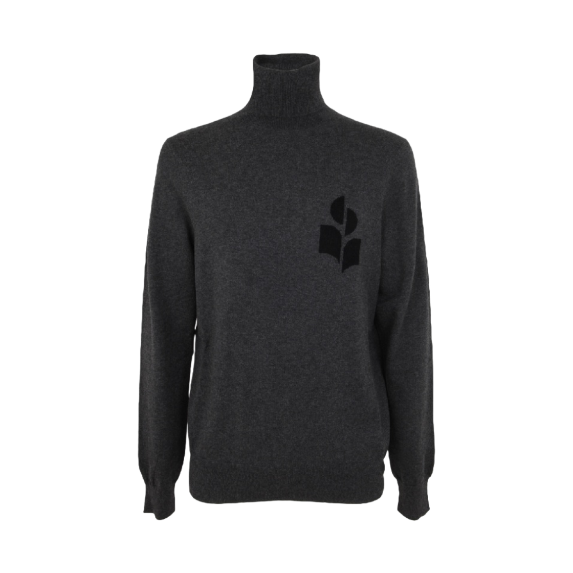 PU0244HA A1L04H 02AN Isabel Marant Enzo Cotton Sweater Anthracite - 23FW