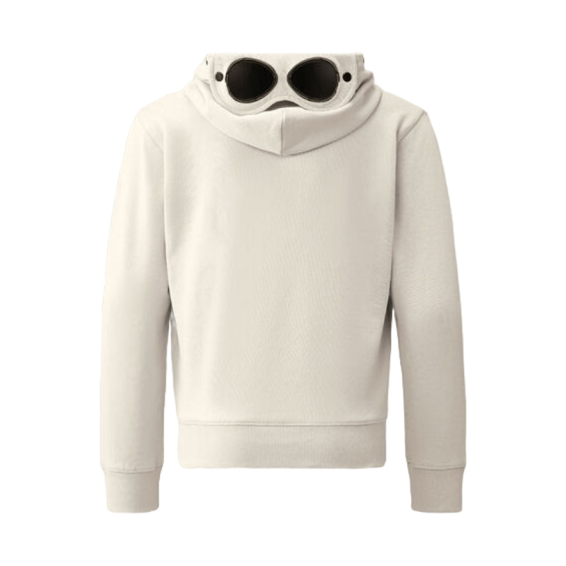 키즈) C.P. 컴퍼니 로고 지퍼 후드 화이트 - 24SS | C.P. Company | KREAM