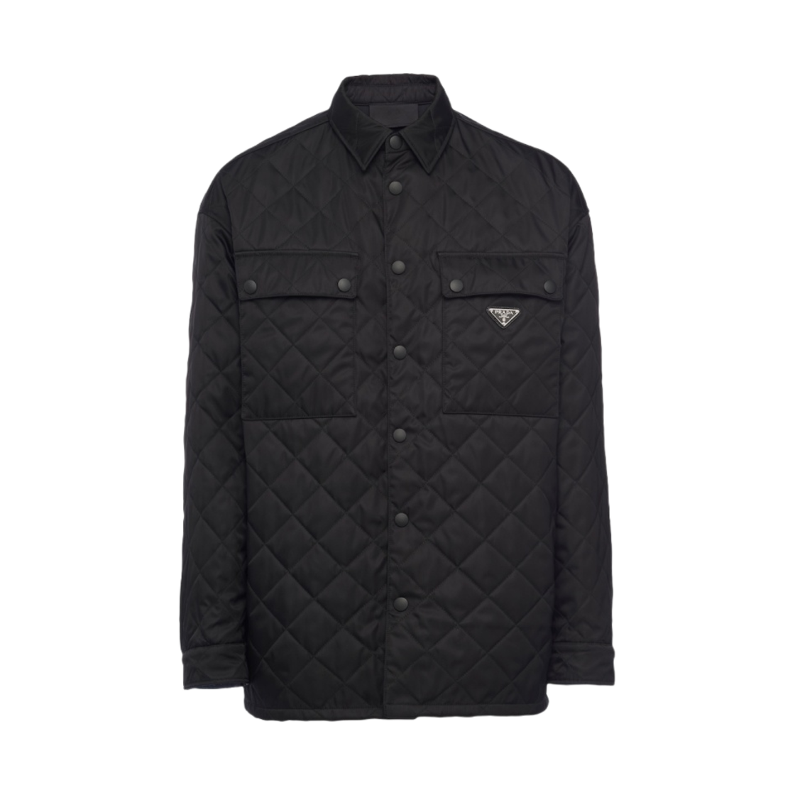 프라다 리나일론 셔츠 블랙(Prada Re-Nylon Shirt Black) - 1