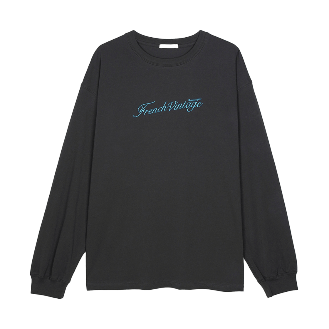 벤시몽 오버핏 롱슬리브 티셔츠 차콜(Bensimon Over Fit Longsleeve T-Shirt Charcoal)