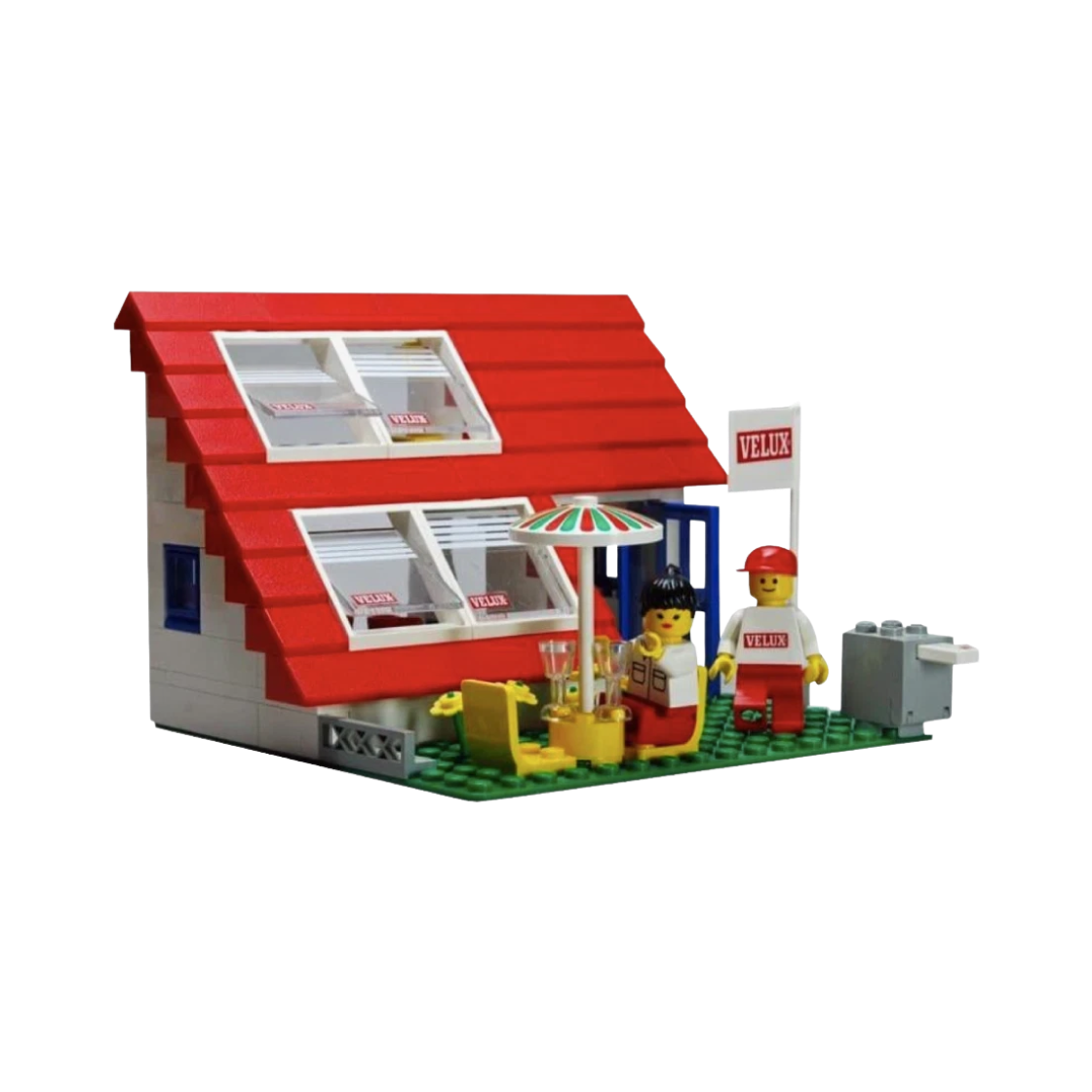 레고 지붕과 창문이 있는 집(Lego House with Roof-Windows) - 1