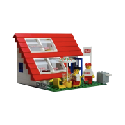 Lego House with Roof-Windows
