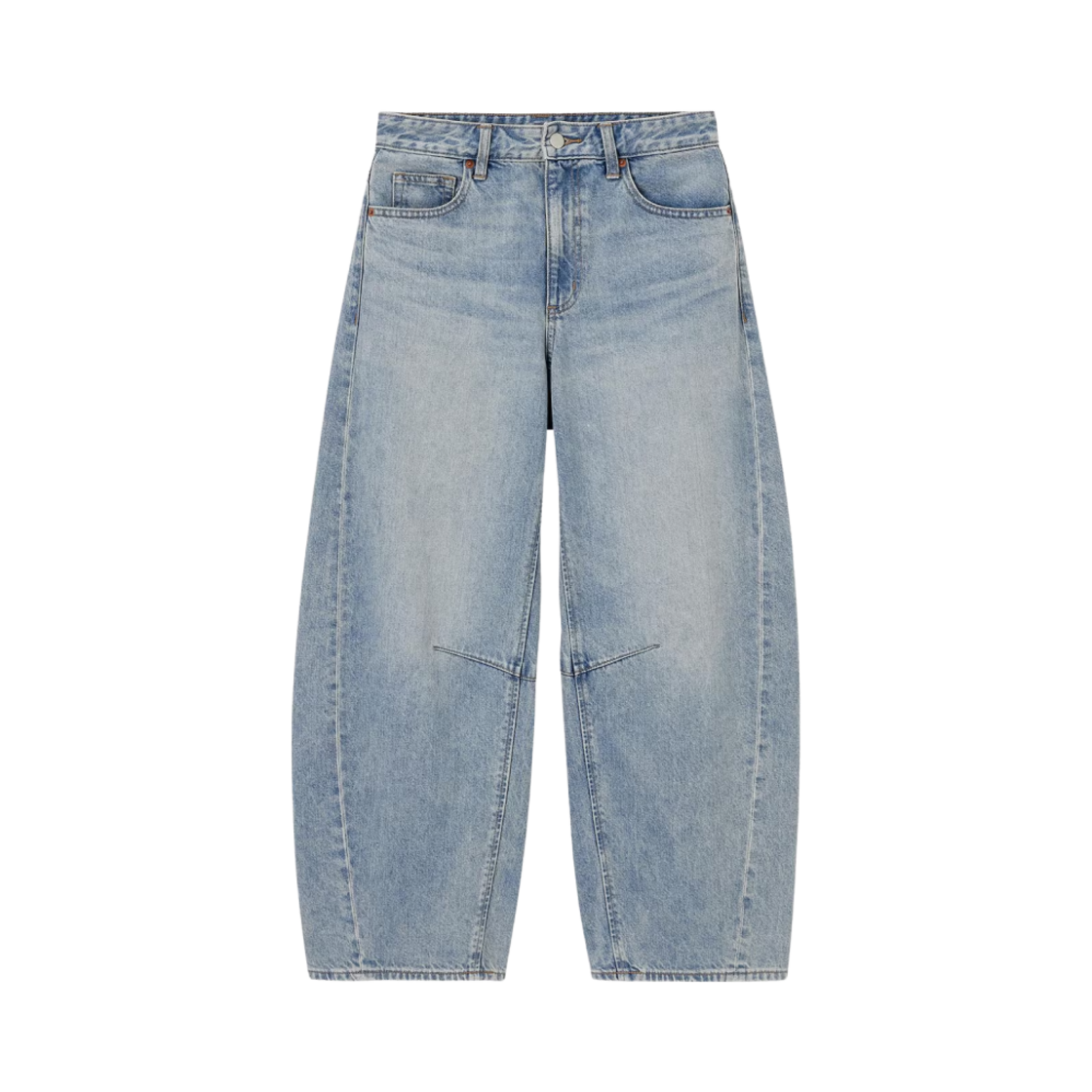 352632-63 (W) GU Barrel Leg Jean B+EC Blue - JP
