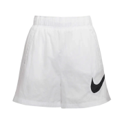 (W) Nike NSW Essential High Rise Woven Shorts White - Asia