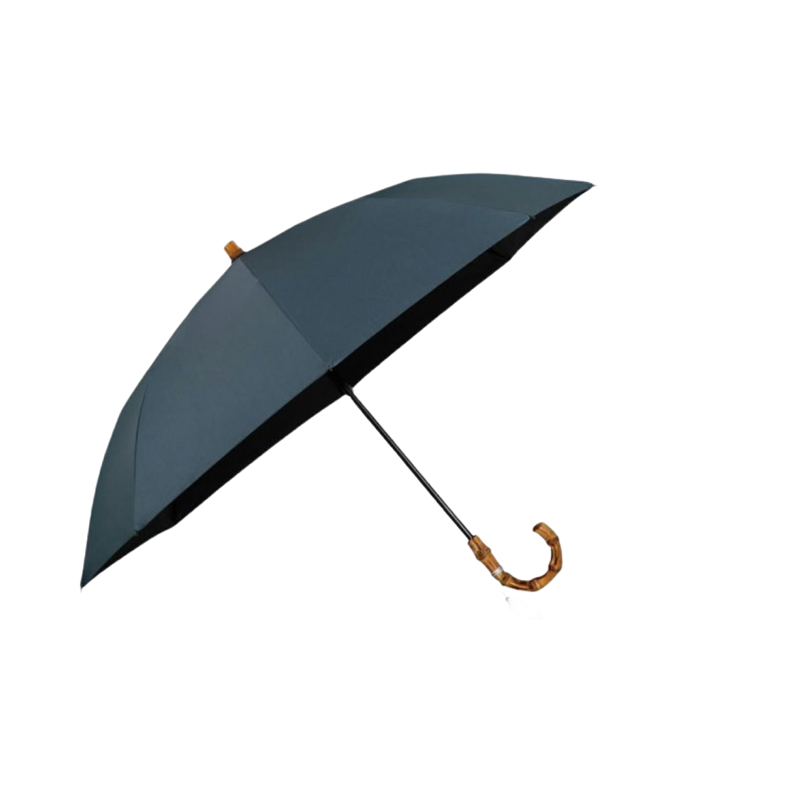 WPC 우보 2 폴드 미니 우산 블루 그레이 플레인 태슬(WPC UVO 2 Fold Mini Umbrella Blue Gray Plain Tassel) - 3