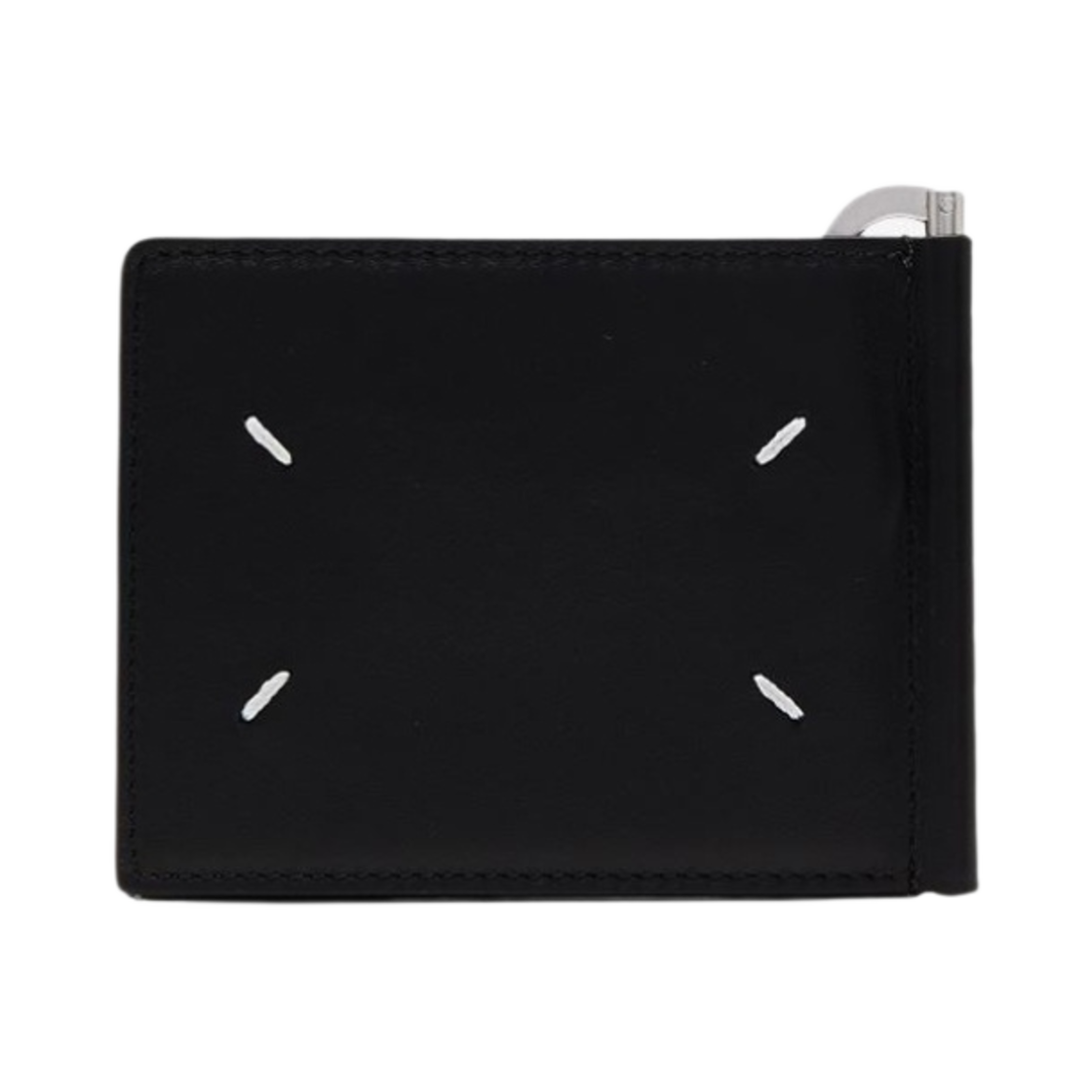 메종 마르지엘라 레더 머니 클립 지갑 블랙 | Maison Margiela