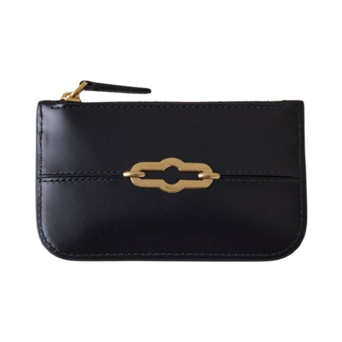 RL8126-603A100 Mulberry Pimlico Zipped Coin Pouch Black