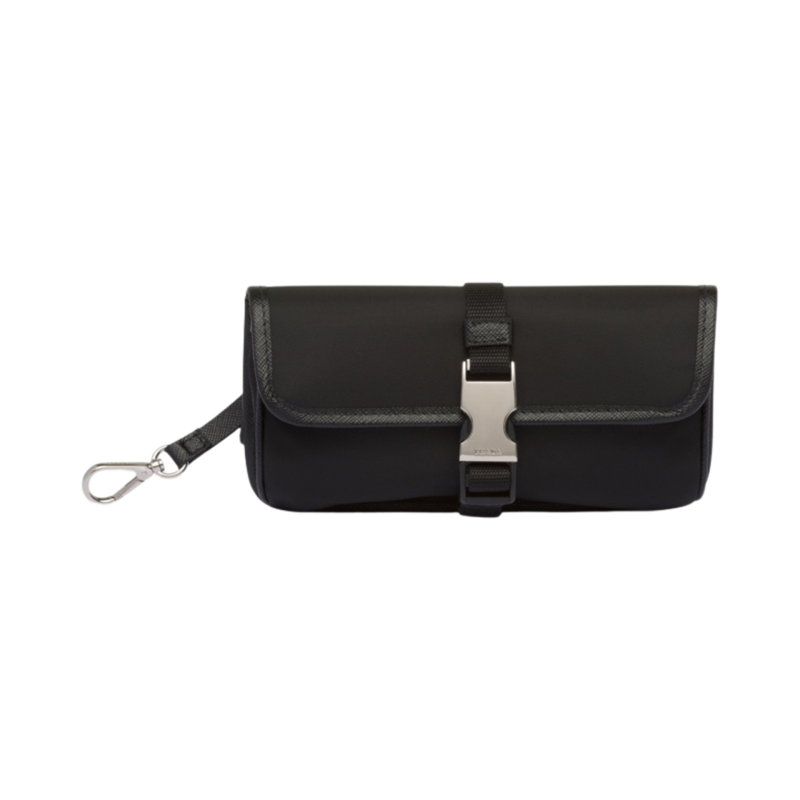 프라다 리나일론 사피아노 글래스 케이스 블랙(Prada Re-Nylon Saffiano Glasses Case Black) - 1