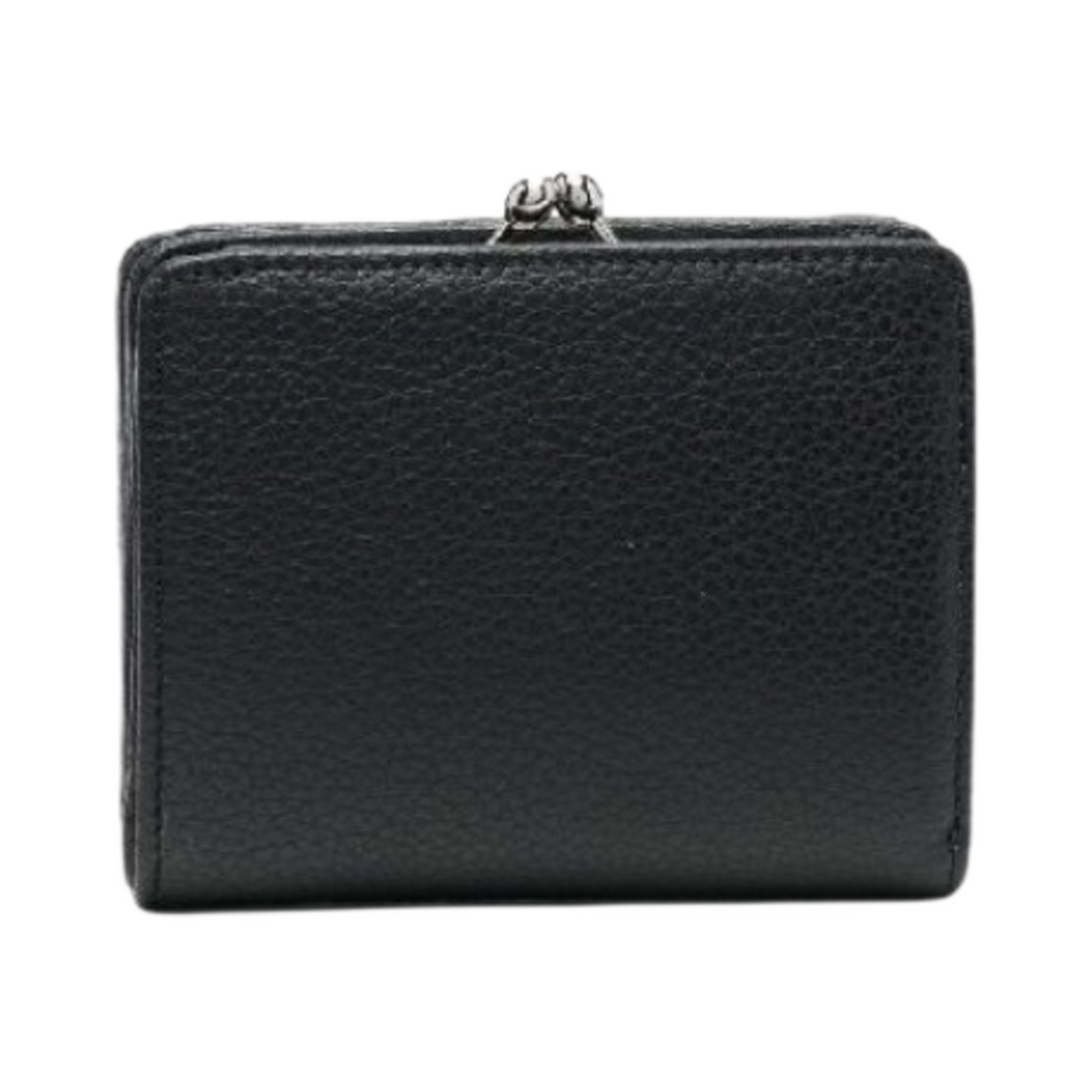 비비안 웨스트우드 그레인 레더 프레임 포켓 지갑 블랙(Vivienne Westwood Grain Leather Wallet with Frame Pocket Black) - 2