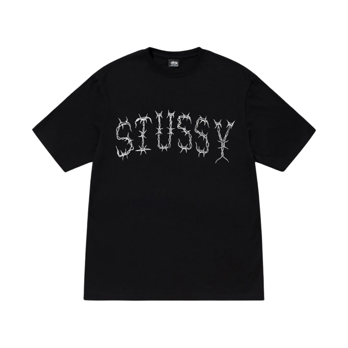 스투시 바브 티셔츠 블랙(Stussy Barb T-Shirt Black) - 2