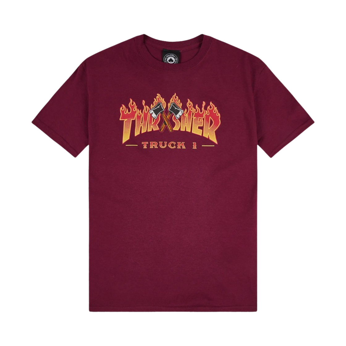 트레셔 트럭 1 티셔츠 마룬(Thrasher Truck 1 T-Shirts Maroon) - 1