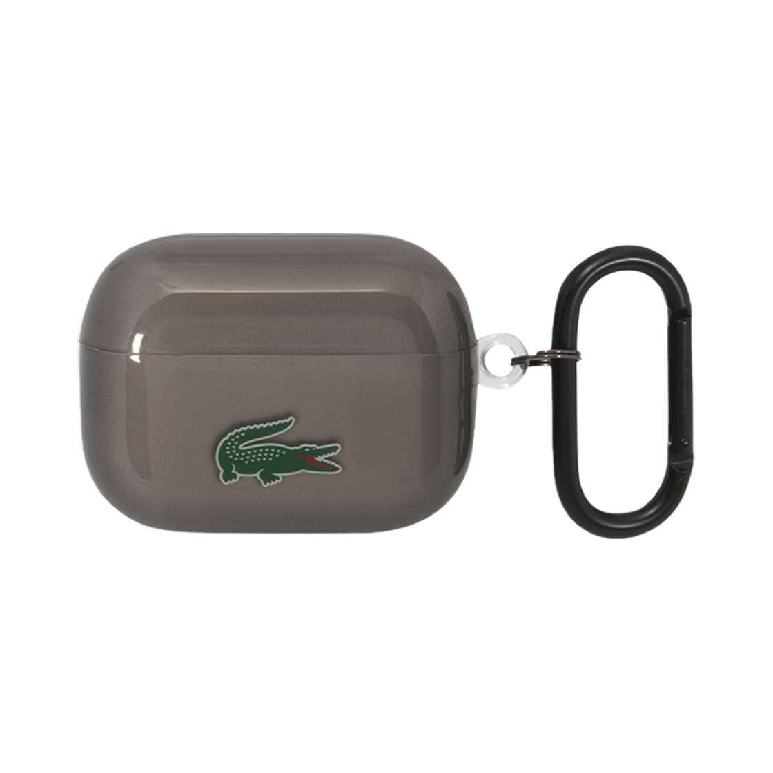 라코스테 에어팟 프로 2 반투명 케이스 블랙(LACOSTE Airpods Pro 2 Transparent Case Black)