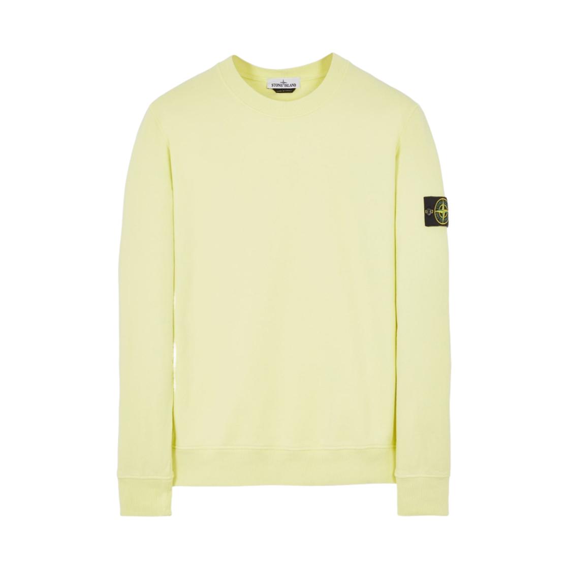 스톤 아일랜드 63020 크루넥 스웨트셔츠 레몬 - 22FW(Stone Island 63020 Crewneck Sweatshirt Lemon - 22FW) - 1