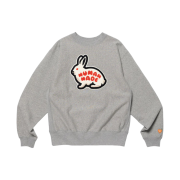 Human Made Rabbit Heavy Weight Sweatshirt Grey