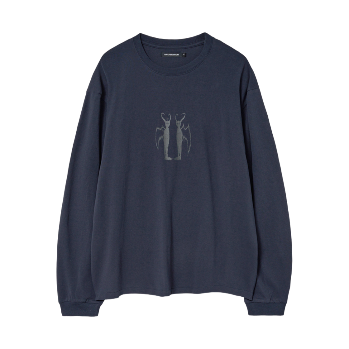 해칭룸 데빌 앤 엔젤 티셔츠 다크 네이비(Hatchingroom Devil & Angel T-Shirt Dark Navy) - 2