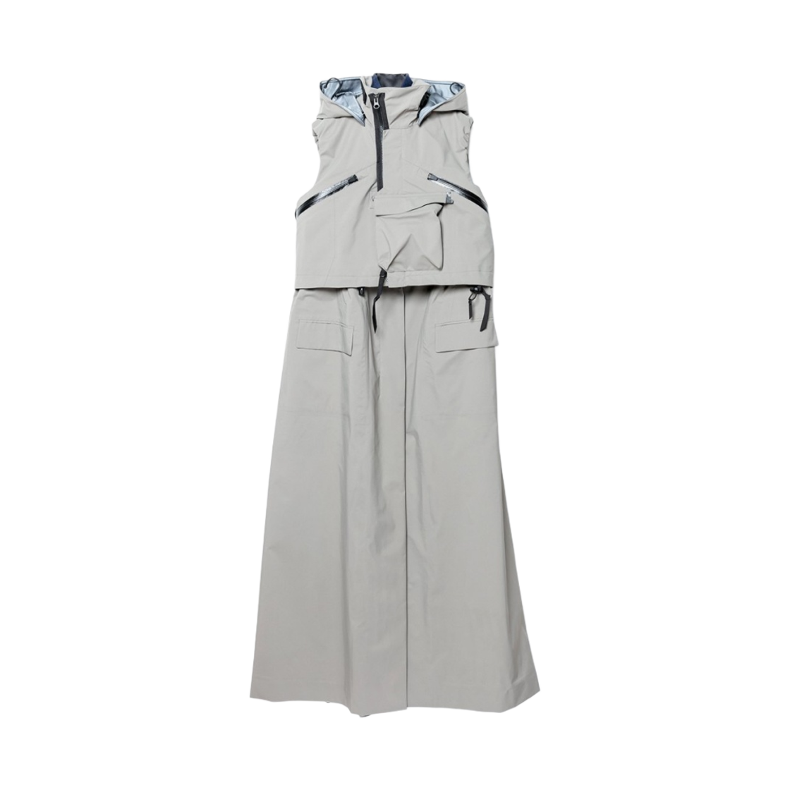 (W) 사카이 x 아크로님 트렌치 드레스 카키((W) Sacai x Acronym Trench Dress Khaki)