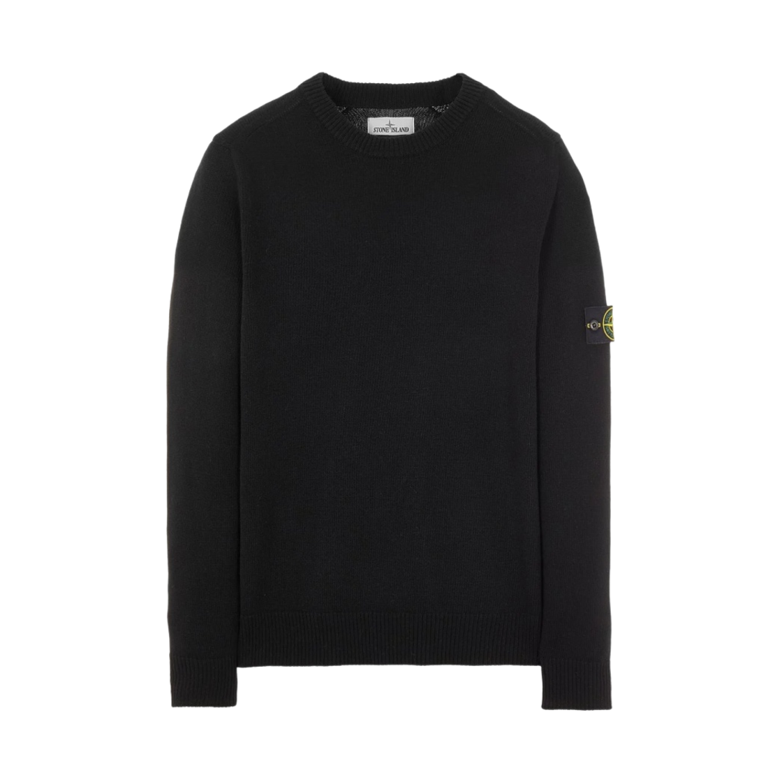 스톤 아일랜드 535A3 램스울 스웨터 블랙 - 21FW