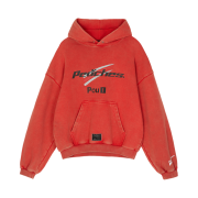Peaches Western Racing Logo Hoodie Red