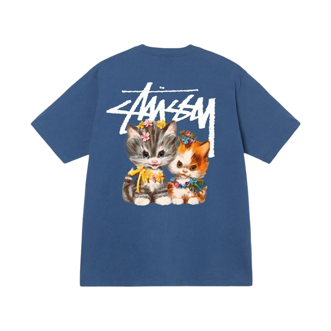 스투시 키튼 티셔츠 미드나잇