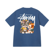 Stussy Kittens T-Shirt Midnight