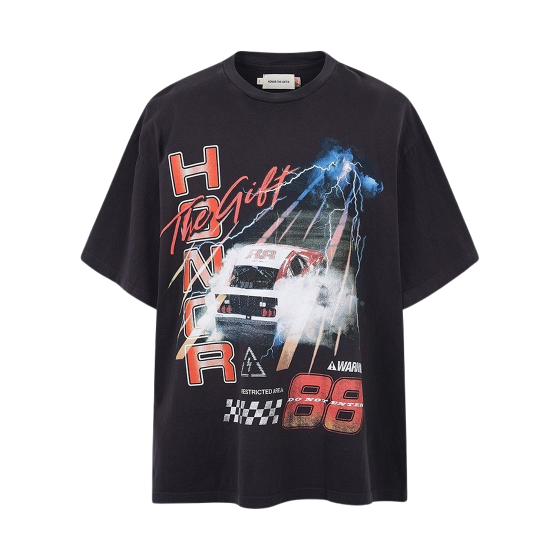 KM4BTSSHG28BK Honor the Gift Grand Prix 2.0 SS Tee Black