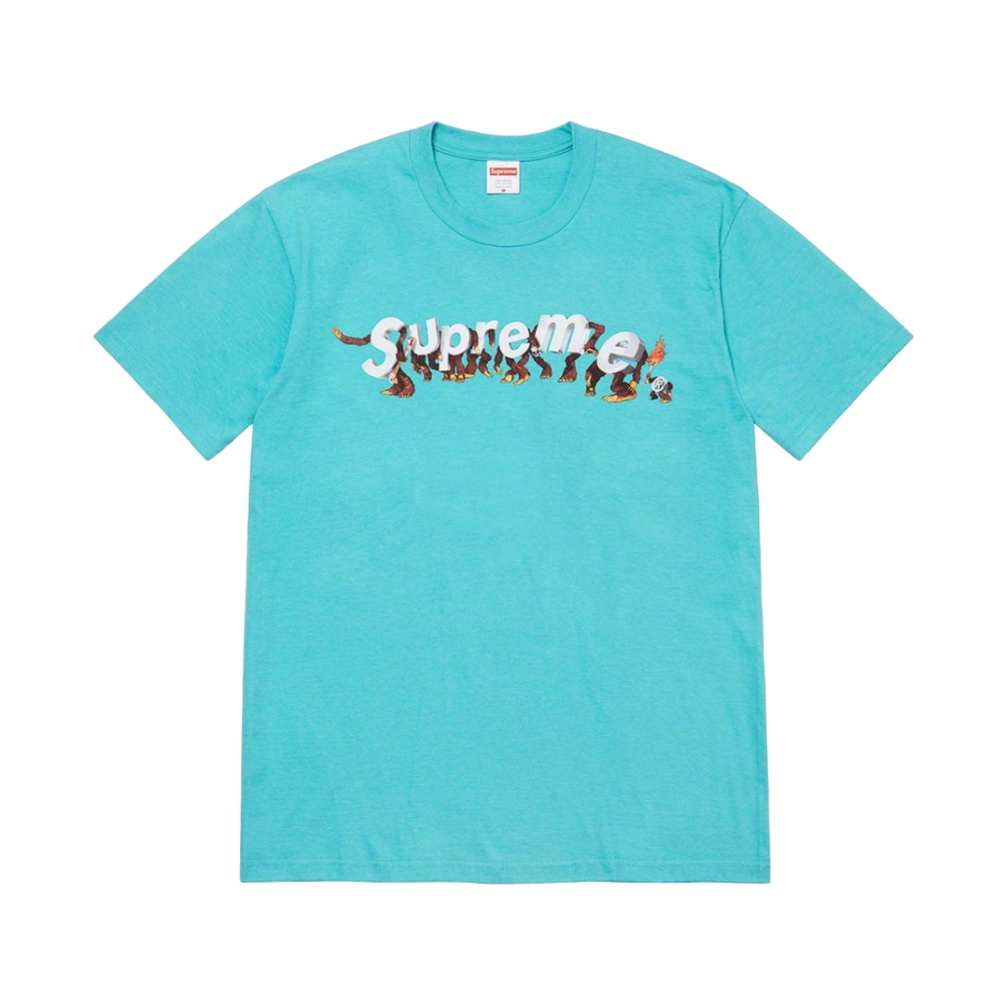 슈프림 에이프스 티셔츠 라이트 틸 - 21SS(Supreme Apes T-Shirt Light Teal - 21SS) - 1