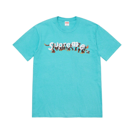 Supreme Apes T-Shirt Light Teal - 21SS